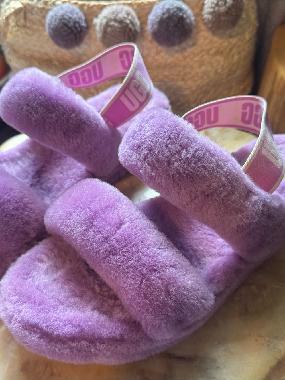 UGG Oh Yeah Slides “Magnolia"